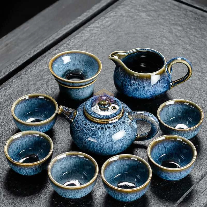 Bộ ấm chén pha trà phong cách trung hoa cao cấp