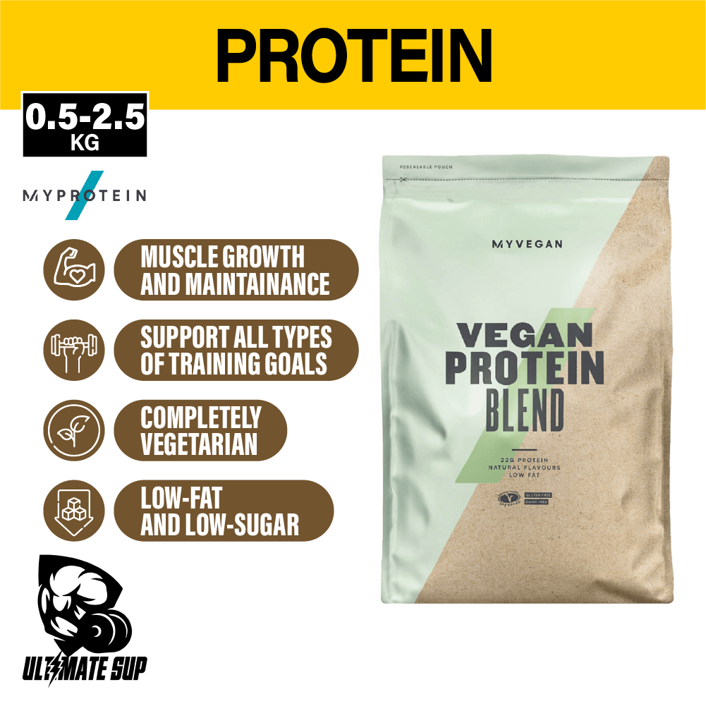 fuzzy værst Nybegynder Myprotein Vegan Protein Blend | Blend of Pea and Fava Bean Protein Isolates  | For Vegans | Grow Muscle | Lazada Singapore