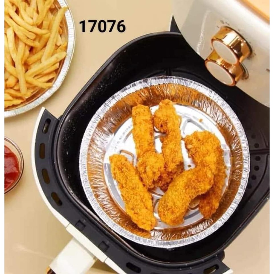 SET 20 ĐĨA BẠC NƯỚNG LÓT NỒI CHIÊN KHÔNG DẦU SIZE 18CM