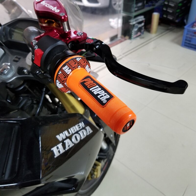 7/8" Motorcycle universal handle rubber sleeve Handlebar Grip Gel Brake Handle Rubber Protaper Pro taper Dirt Pit Bike