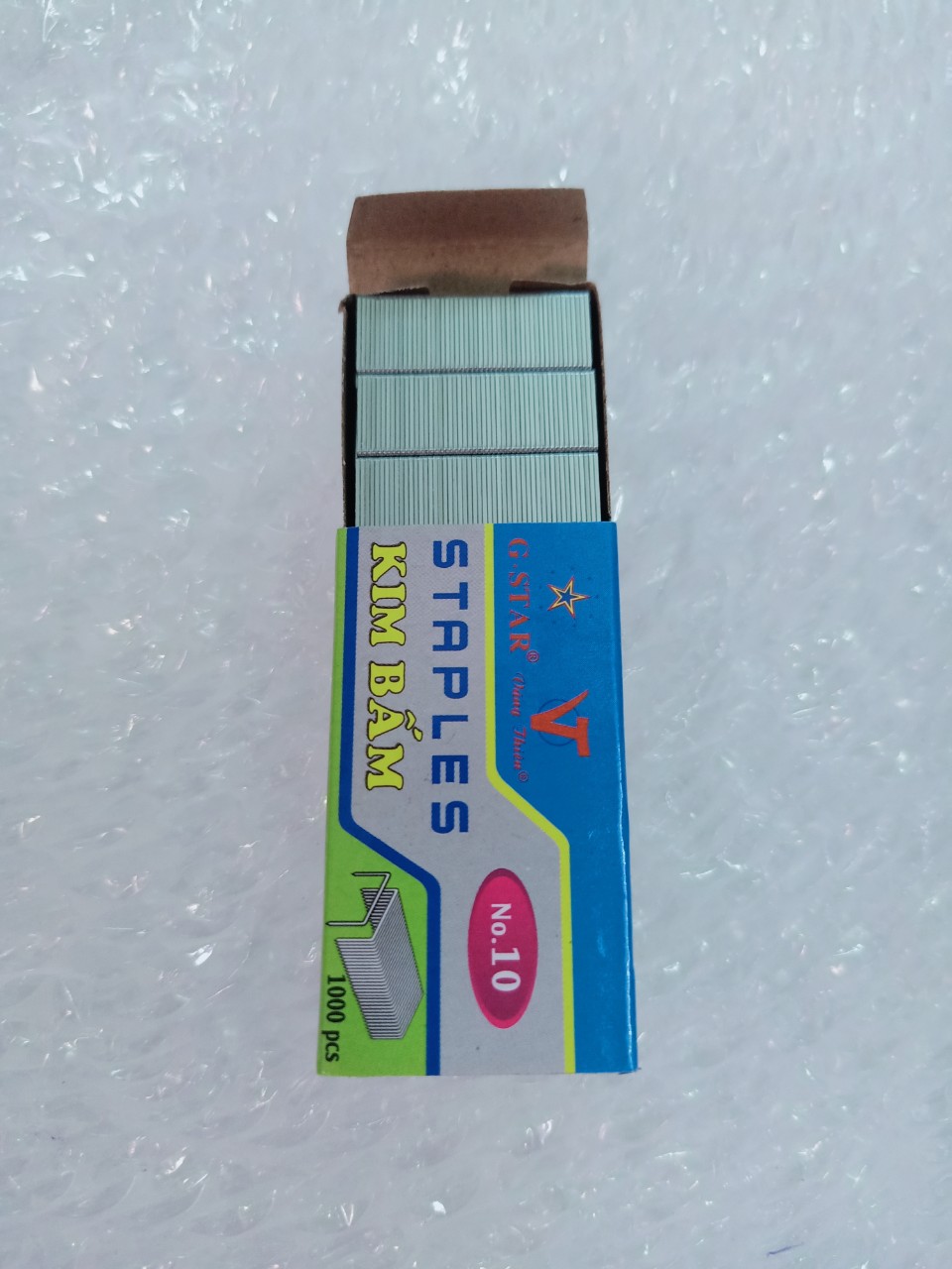 Combo 10 hộp kim bấm số 10 GSTAR No.10 (1 HỘP 1000 KIM)