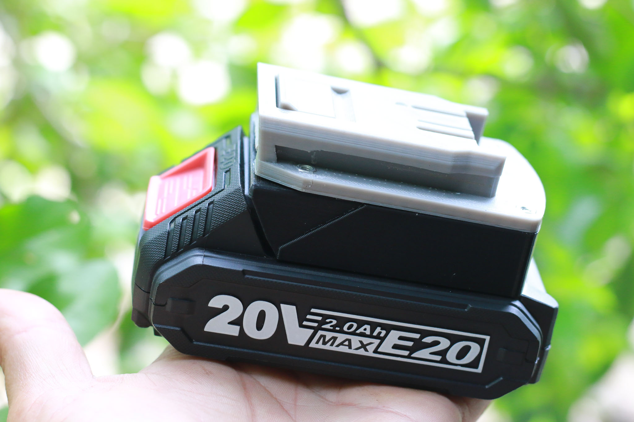 Đế chuyển pin Total E20 cho máy Ingco Total P20S 20v max share