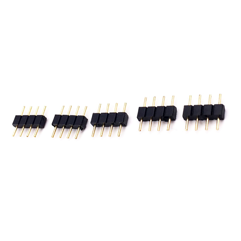 10pcs/lot%204%20Pin%20RGB%20Connector%20Adapter%20pin%20needle%20male%20type%20double%204pin,For%20RGB%205050%203528%20LED%20Strip%20DIY%20lights%20insert%20-%20Image%208
