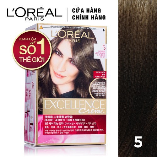 Màu Nhuộm Dưỡng Tóc L'Oreal Paris Excellence Crème 172ml
