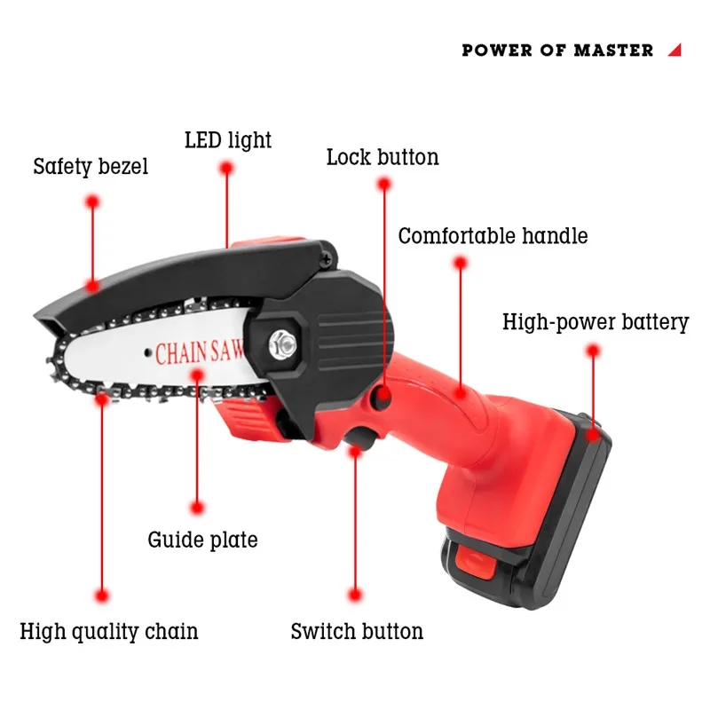 Tree Cutting Instrument Electric Woodworking Garden Tree cutting machine Cutting Tools Wood ...