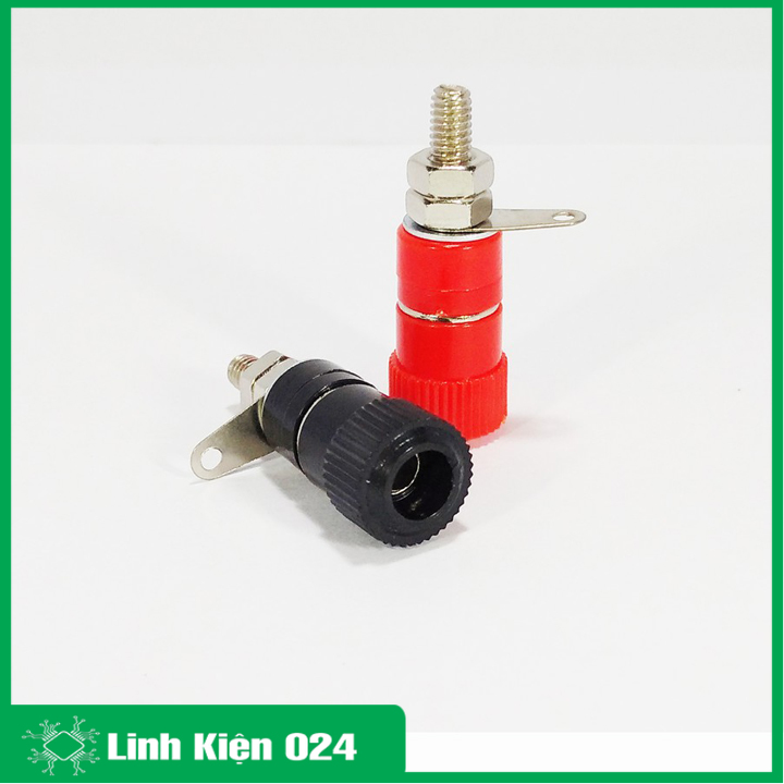 Jack đấu loa dài ( loại zin ) đỏ đen