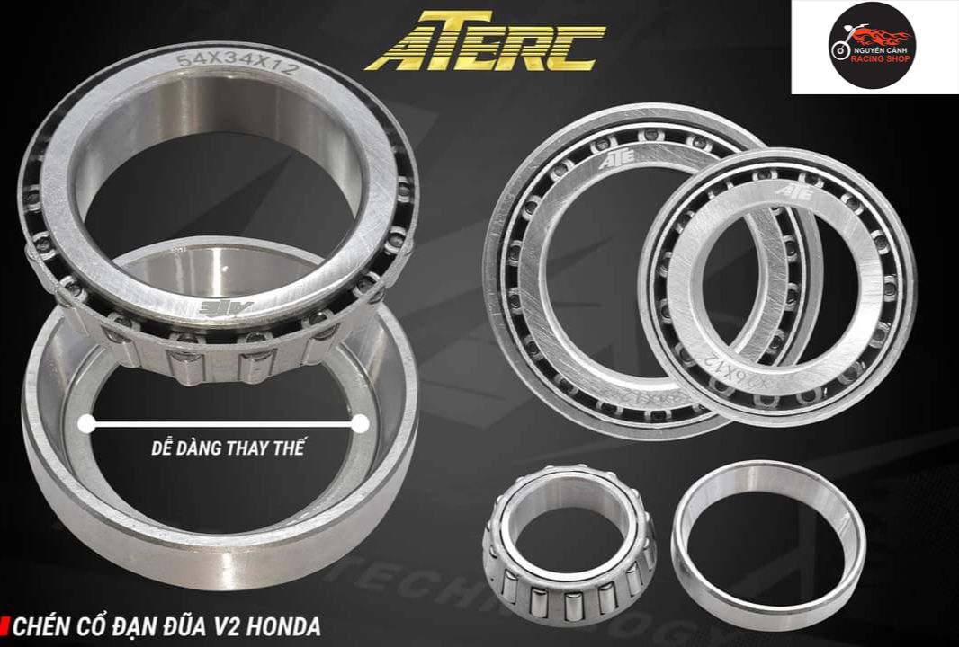 Bộ Chén cổ đạn đũa ATE cho xe HONDA