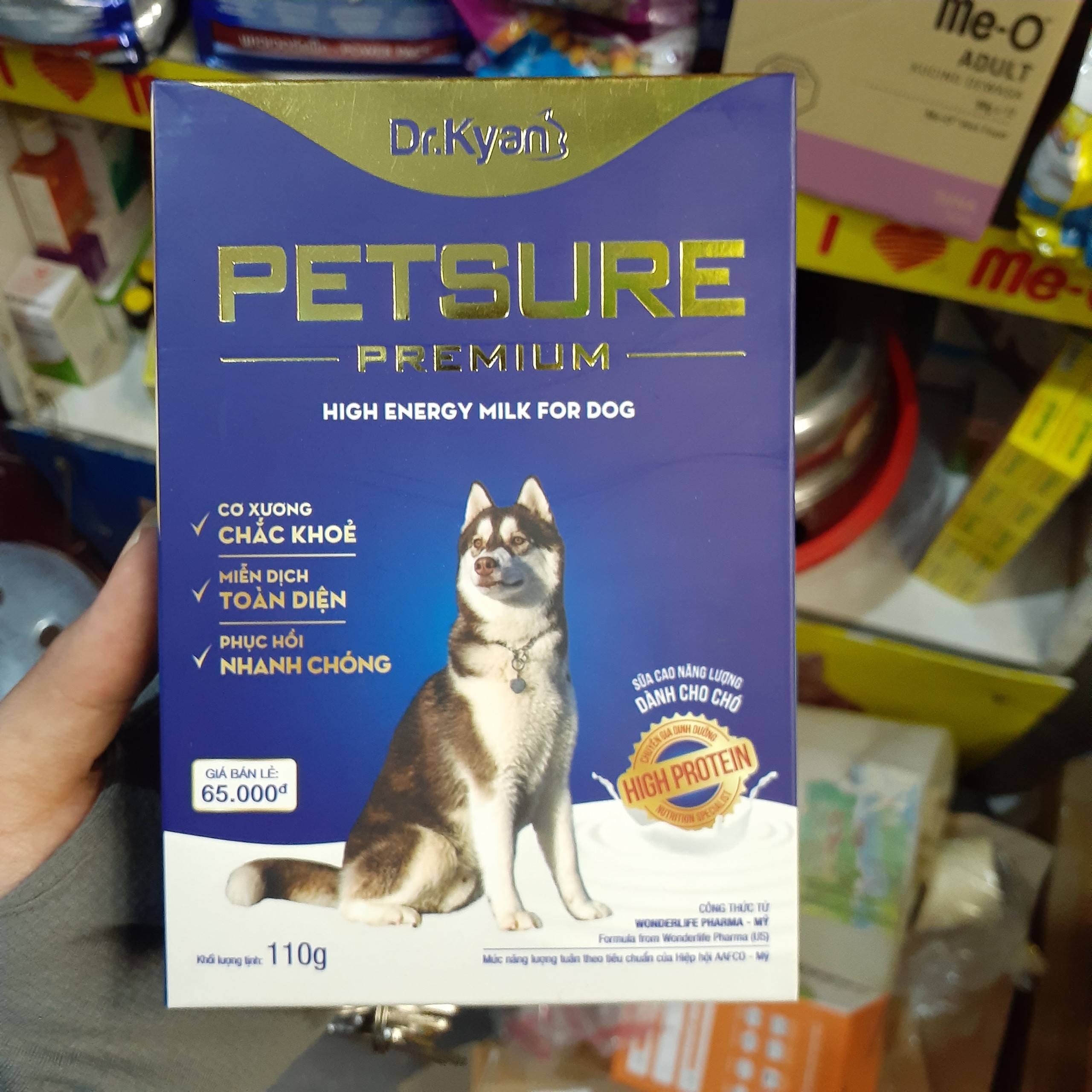 Sữa Bột Cho Chó Dr.Kyan Predogen 110g