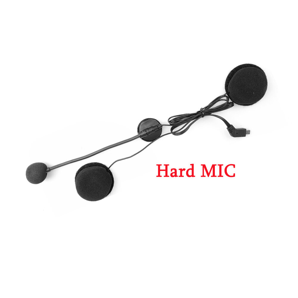 Bluetooth xe gắn máy 5.0 Tai nghe Mũ bảo hiểm E1/X1 Plus cáp Micrô phụ kiện đặc biệt cổng USB mini