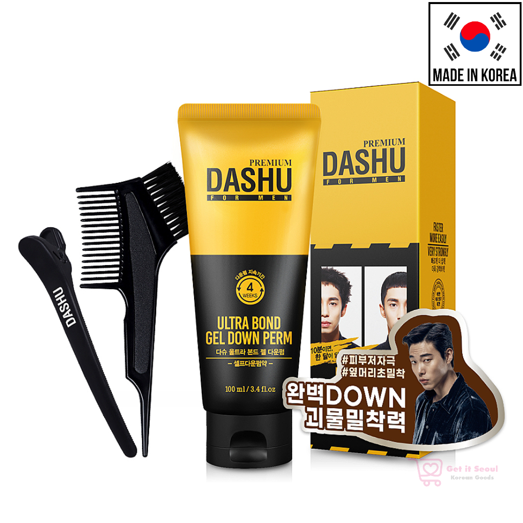 Dashu Men Ultra Bond Gel Down Perm 100ml Just 10 Min. relax side hair thumbnail