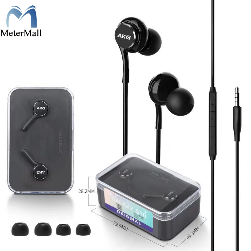 MeterMall AKG Earphones Headset Original Headphones Wired EarBuds with 3.5mm Jack for Galaxy Android iOS Phone