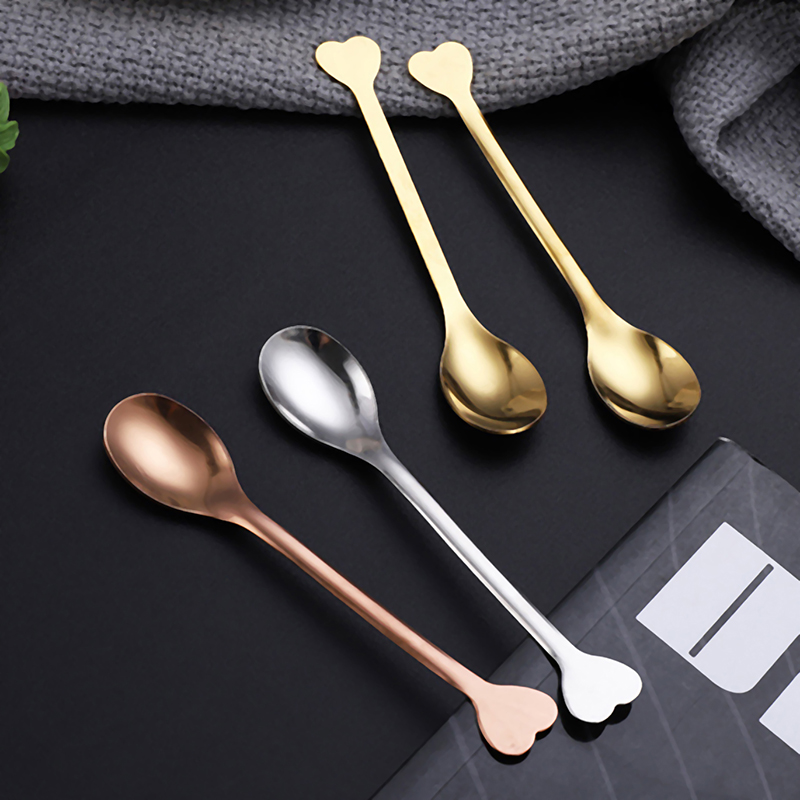 2pcs%20Stainless%20Steel%20Love%20Handle%20Shaped%20Coffee%20Spoon%20Teaspoon%20Children%20Spoon%20Beautiful%203%20Colors%20Coffee%20Tea%20Use%20Kitchen%20Spoon%20-%20Image%204