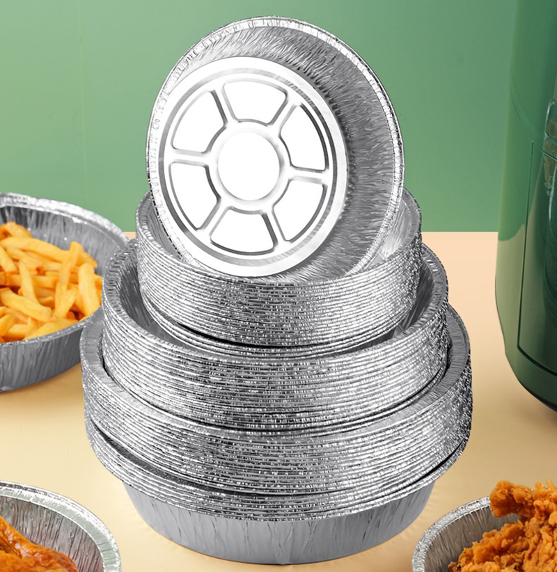10pcs%20Oil-Proof%20Aluminum%20Foil%20Tin%20Box%20Air%20Fryer%20Disposable%20Paper%20Liner%20Non-Stick%20Steaming%20Basket%20Mat%20Kitchen%20Baking%20Tray%206/7/8inch%20-%20Image%205