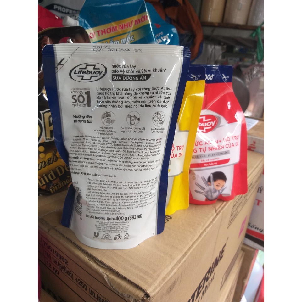 Nước rửa tay Lifebuoy 400g