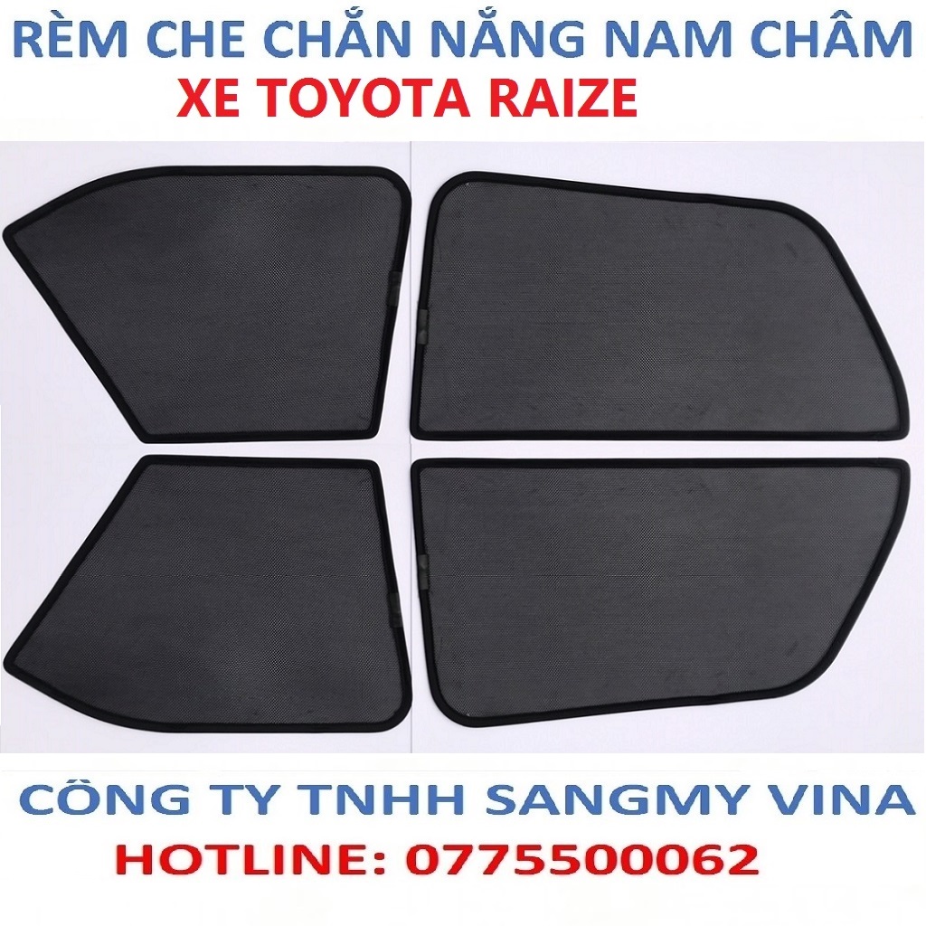 RÈM CHE CHẮN NẮNG NAM CHÂM XE TOYOTA RAIZE