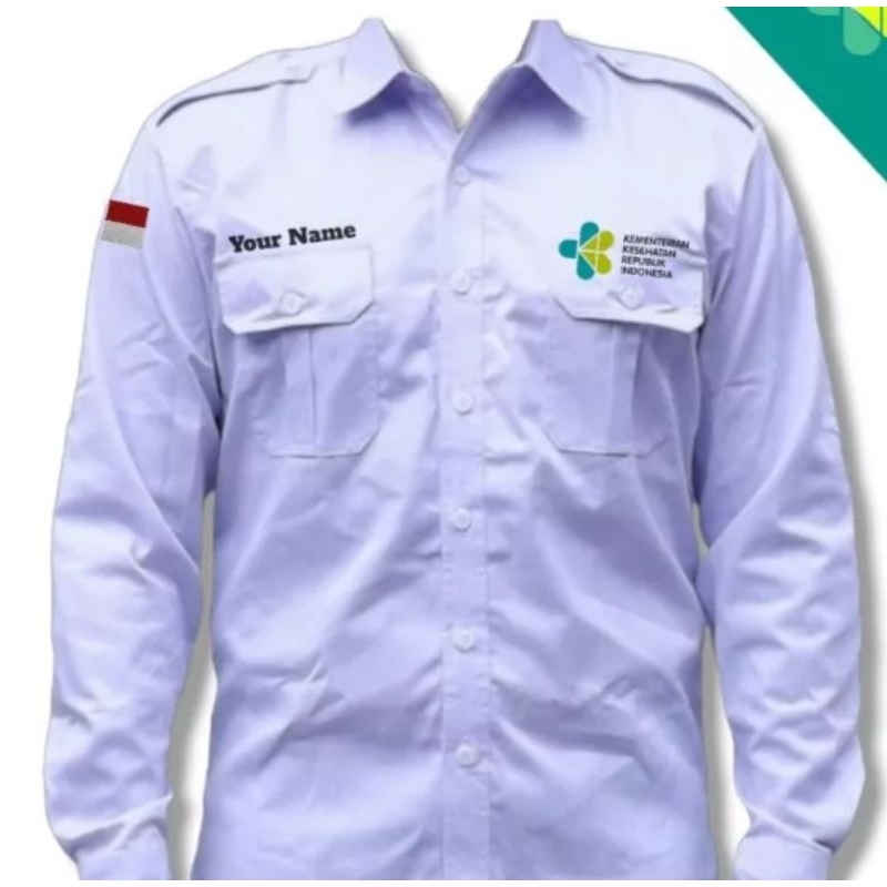 Kemeja Kemenkes Baju Kemenkes Seragam Kemenkes Pdh Kemenkes Pdl