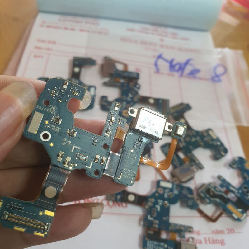 Cụm sạc samsung note 8 n950u zin