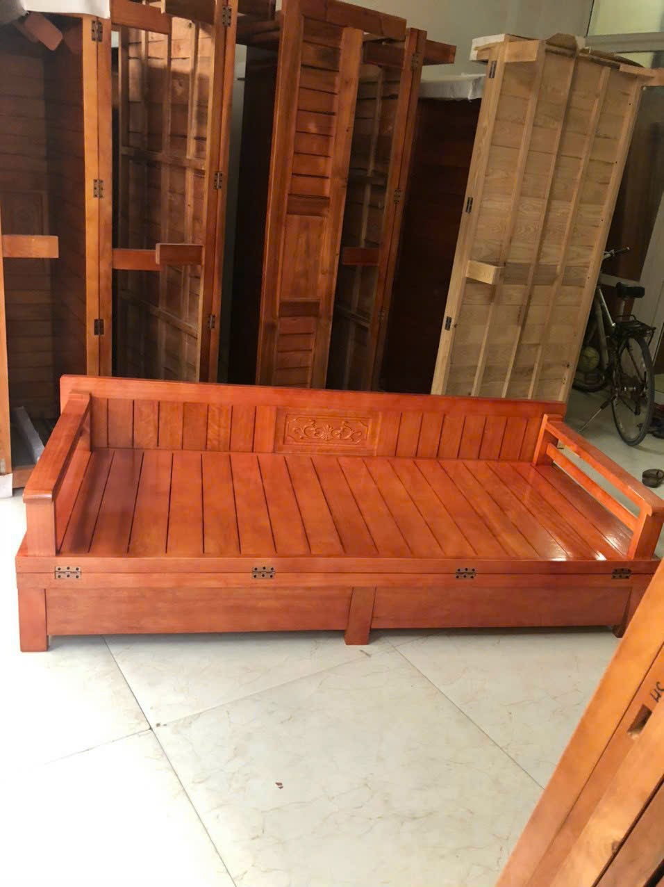 Giường gấp ngăn kéo