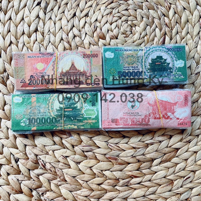 Hàng mã giấy tiền VN polyme loại thường (1 cục 10 tép)