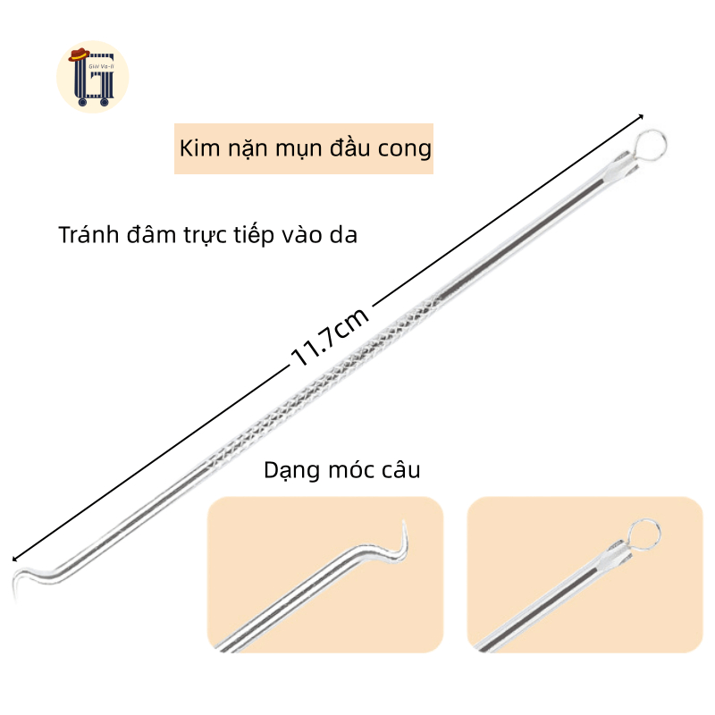 Bộ 4 Món Que Nặn Mụn Đầu Đen