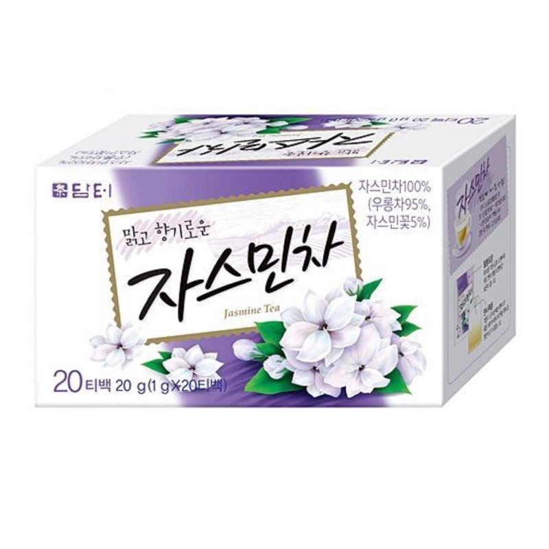 Trà hoa lài hàn quốc damtuh jasmine tea 20g 자스민차