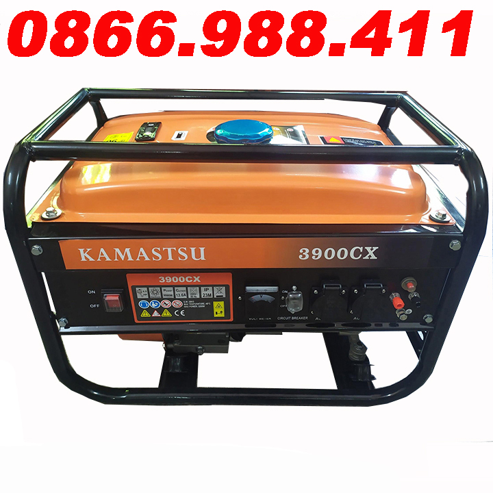Máy Phát Điện Chạy Xăng 3kw Kamastsu 3900CX
