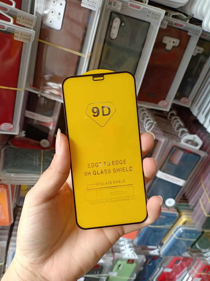 Kính cường lực 9D Full Màn dành cho IPhone 12 Mini/12/12 Pro/12 Pro max
