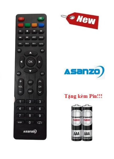 [Free_ship]_ Điều khiển tivi Asanzo- Hàng tốt