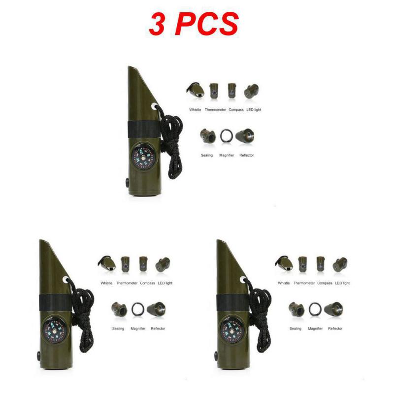 1~10PCS%20Multifunctional%20Whistle%20In%201%20Survival%20Whistle%20Trekking%20Thermometer%20Tools%20Magnifier%20Mirror%20With%20-%20Image%202