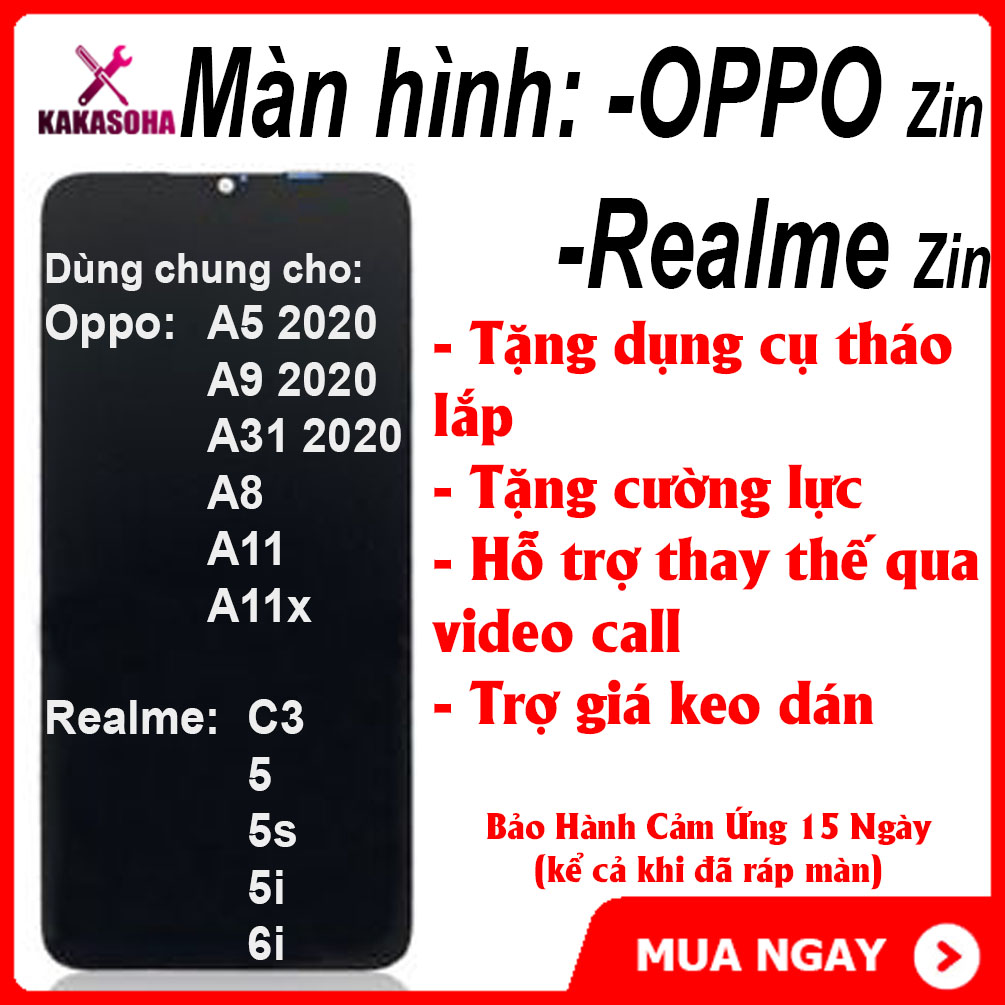 Màn Hình Realme 6i zin