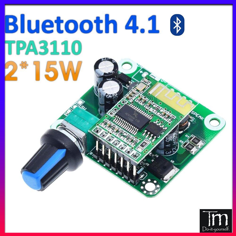 Mạch khuếch đại âm thanh bluetooth tpa3110 2*15w