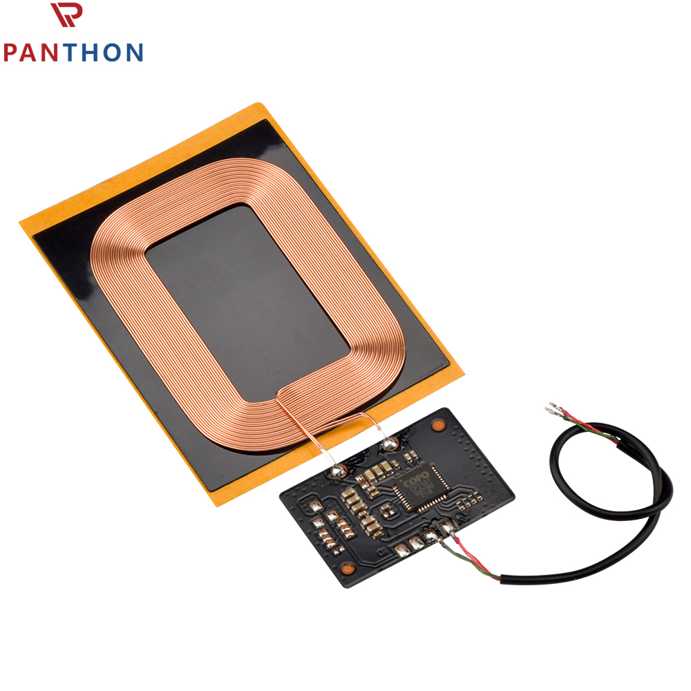 【💕Ready Stock🎉】PANTHON 5V 1.5A Wireless Charger Receiver Terminal Module PCBA Board Coil 7.5W