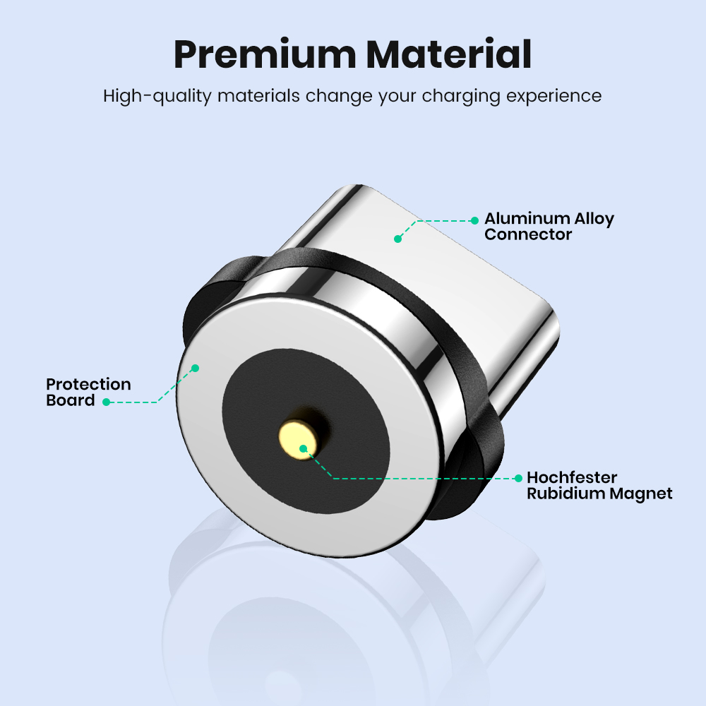 TOPK%205-Pack%20Magnetic%20Plug%20Connector%20Universal%20Round%20Magnetic%20Cable%20Type%20C%20Micro%20USB%20Magnet%20Replacement%20Parts%20for%20Mobile%20Phones%20-%20Image%208
