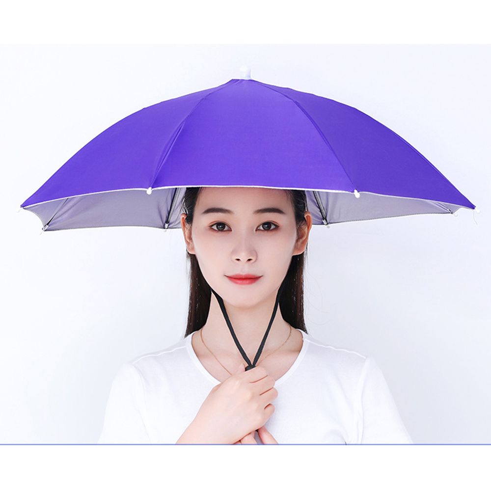 【COD&Ready Stock】Fishing Camping Folding Windproof Sunshade Rain Gear