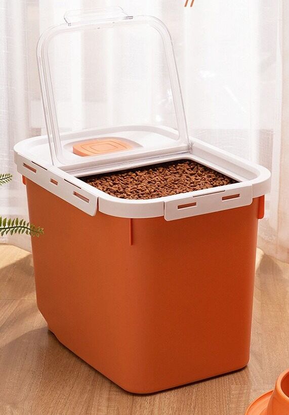 Premium EXTRA VOLUME Airtight Pet Food Kibble Storage Container Box Makanan Kucing Storage