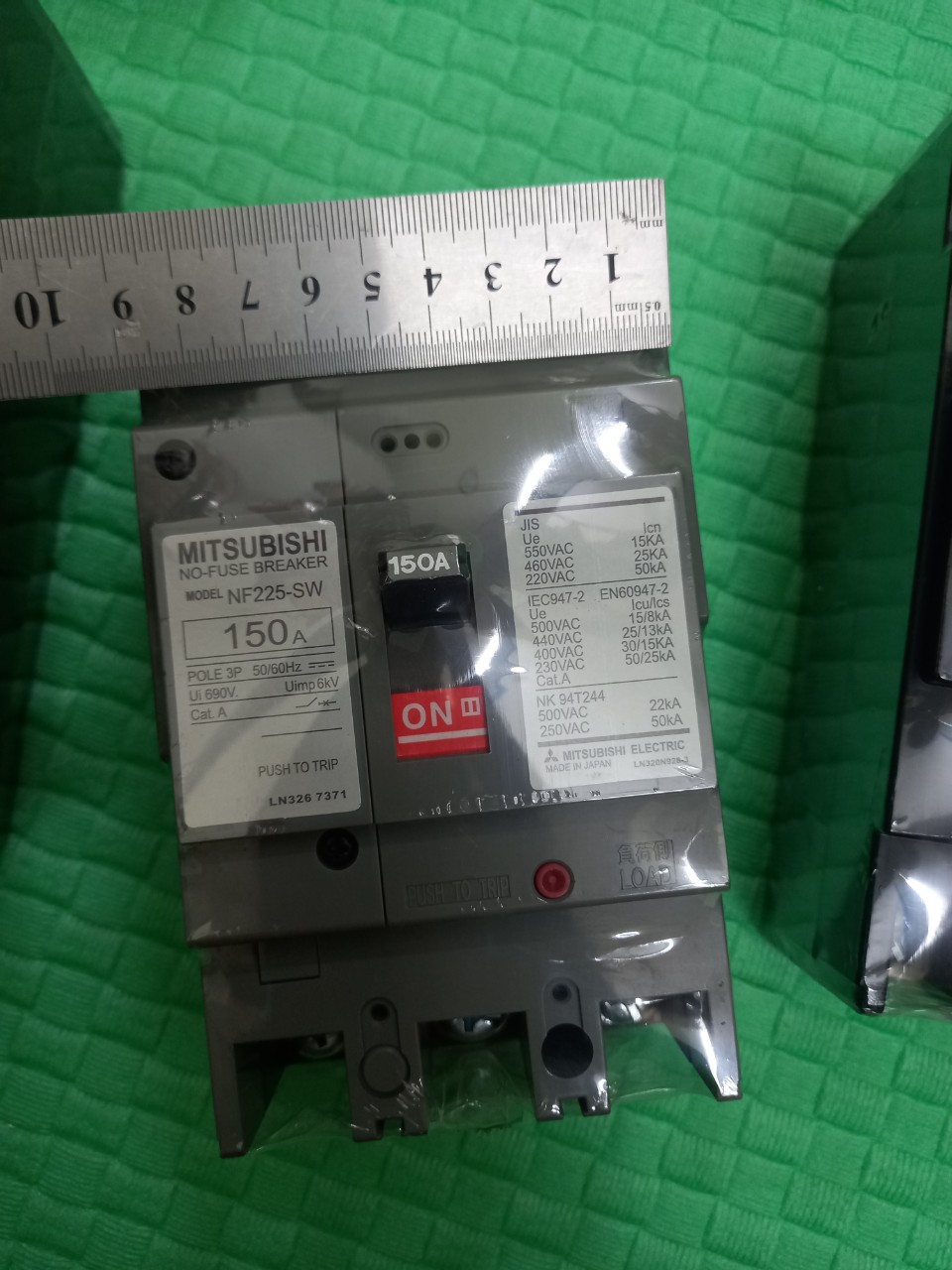 APTOMAT 3 PHA NHẬT BẢN 150A 175A MCCB