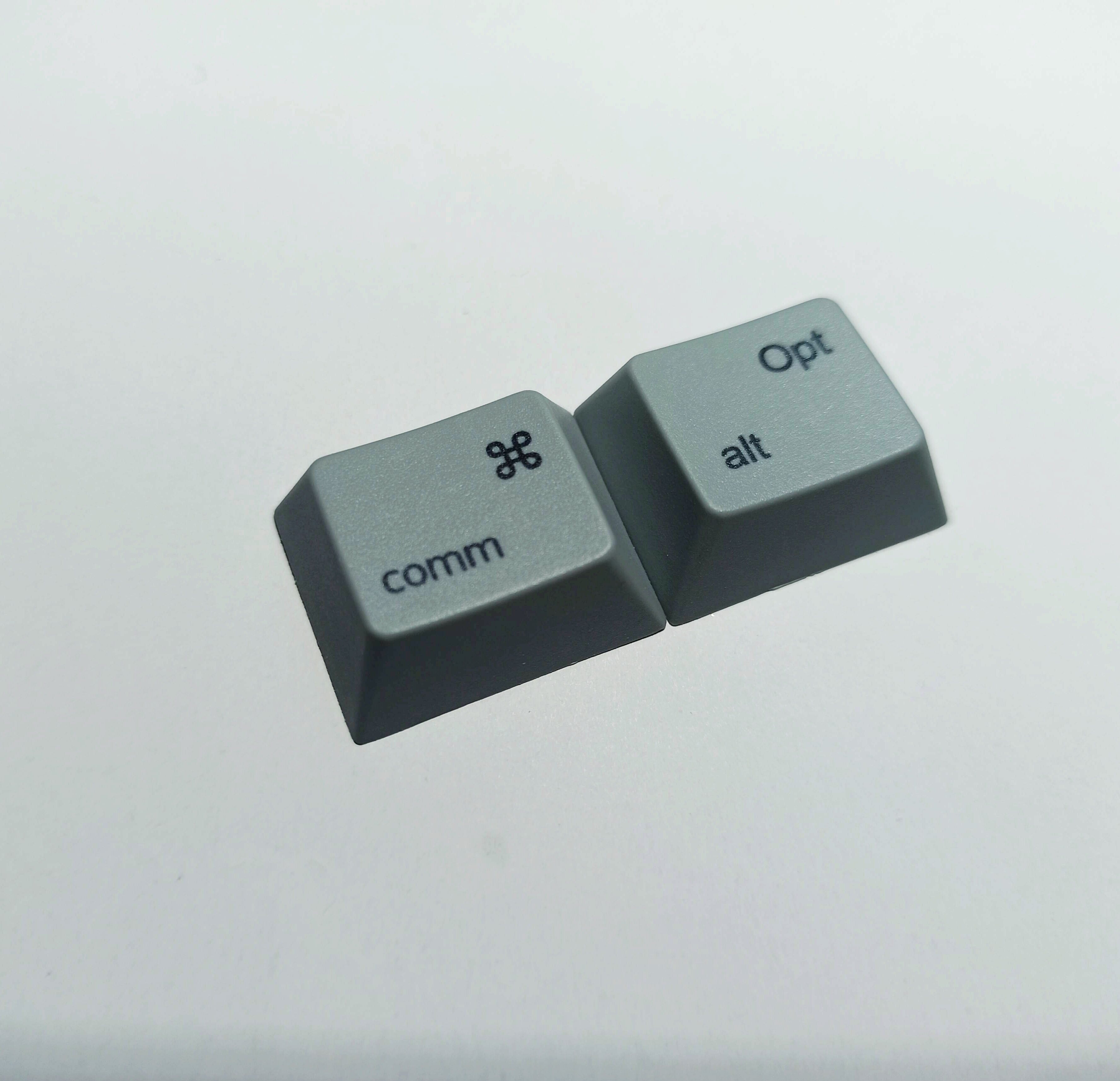 1 Set PBT 1.25U 1.25X Key Cap Commond Opt Keycaps For MacOS MAC Mechanical Keyboard Keycap Cherry Profile R1 height