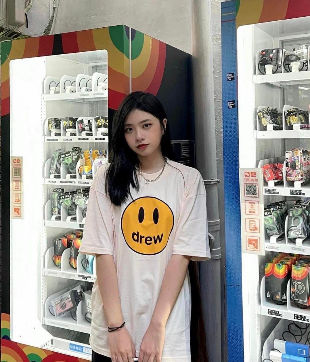 (HOT) áo thun DREW HOT TREND chất vải 100%cotton mềm mịn,dễ phối đồ
