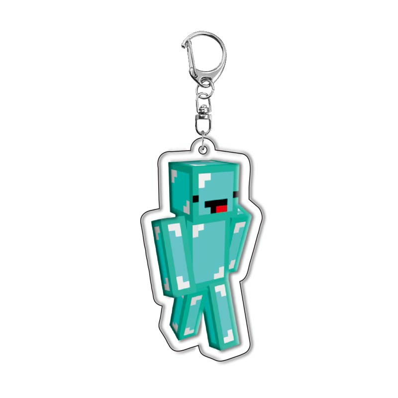 Móc Khóa Đồ Chơi Nhân Vật Game Minecraft