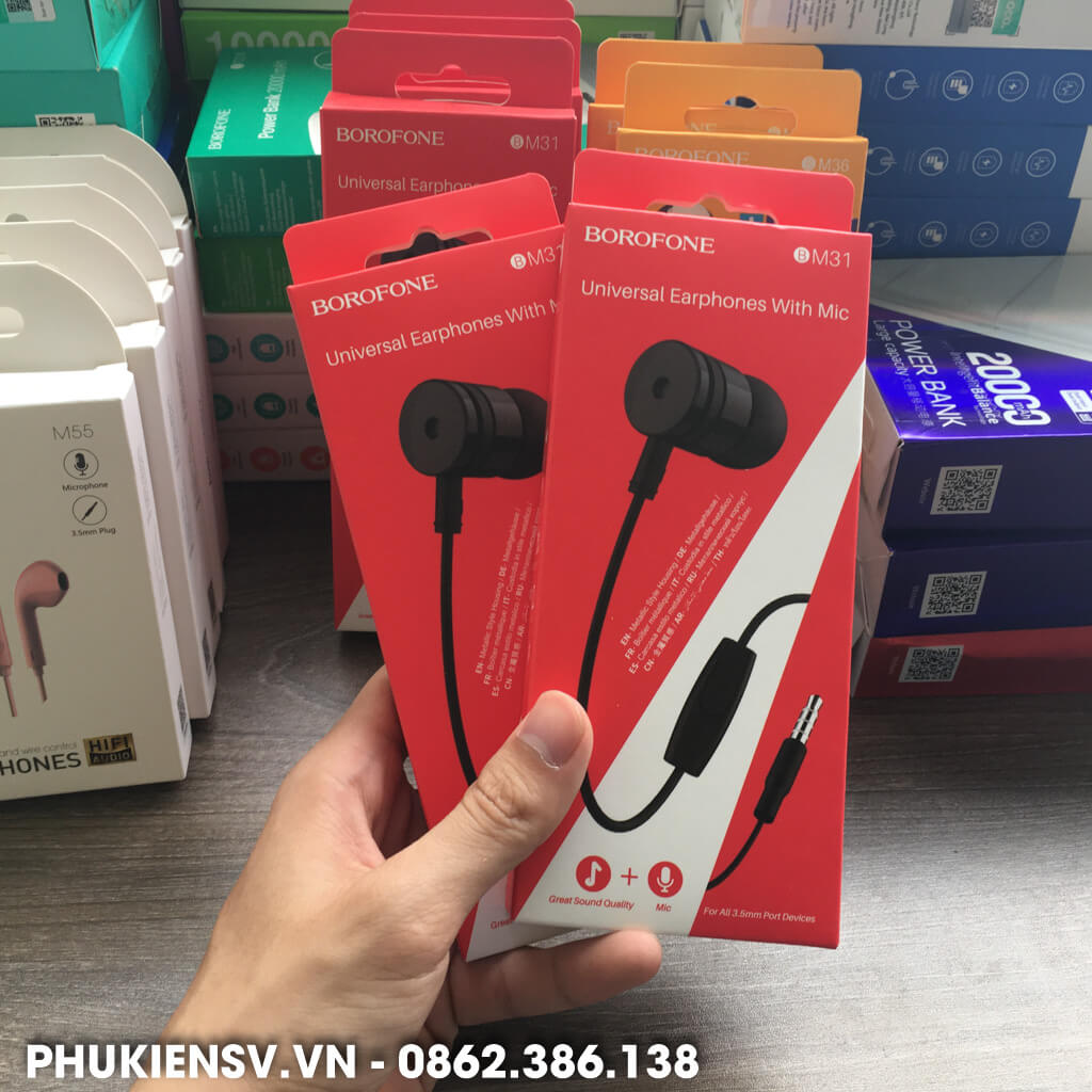 Tai Nghe Borofone BM31 [Chính Hãng]