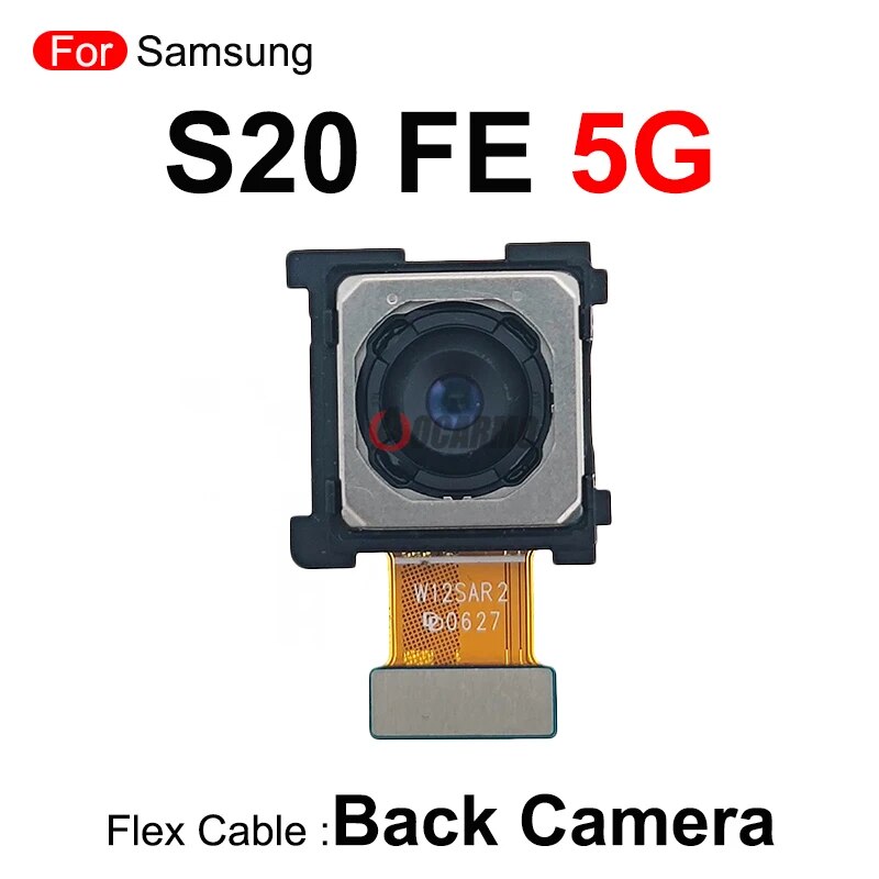 Aweisuan High Quality Fullset Cameras For Samsung Galaxy S20 FE s20fe 4G 5G Front + Rear Telephoto Wide Back Main Camera Replacement Part. 