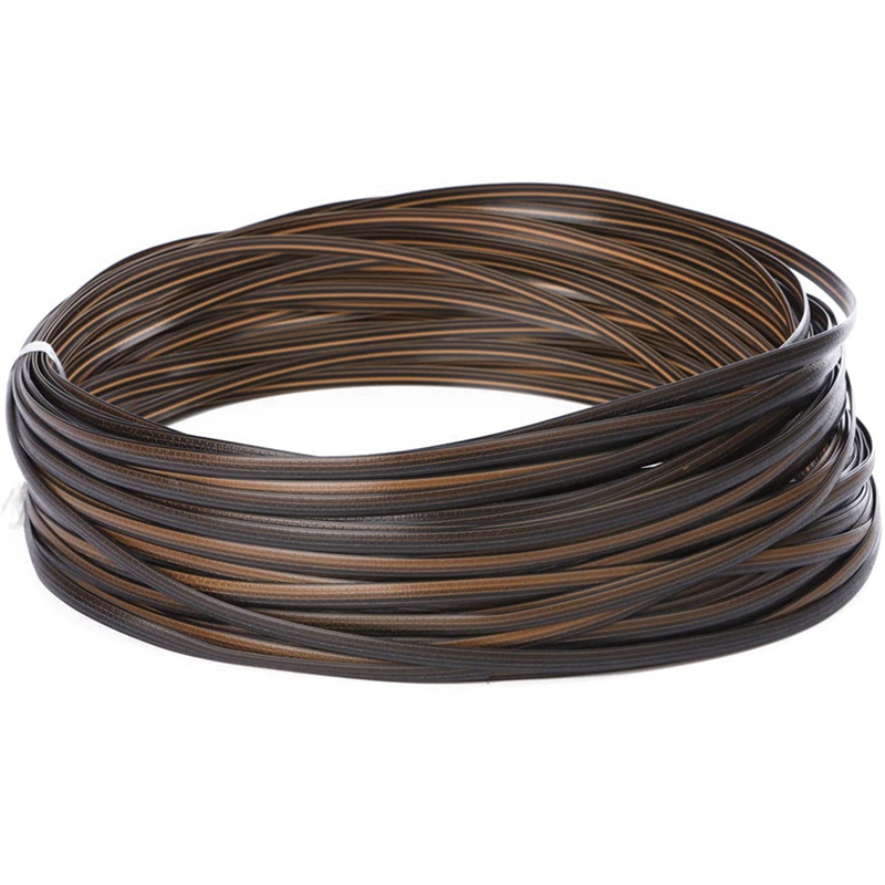 Wicker Repair Kit, Plastic Rattan for Patio Chair Repair Flat Wicker