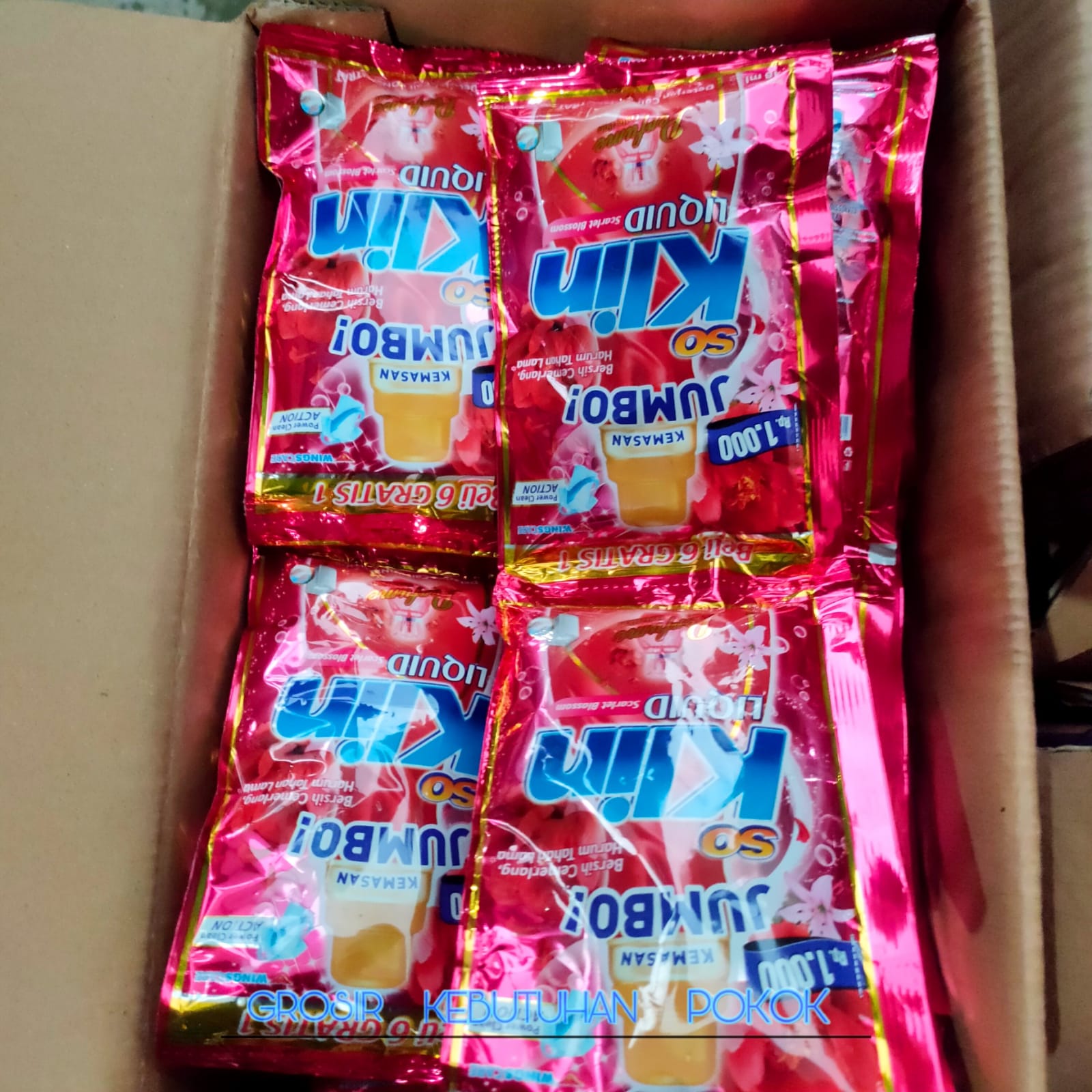DETERGENT CAIR SO KLIN LIQUID JUMBO CAIR 48ML / RENCENG ALL VARIAN ...
