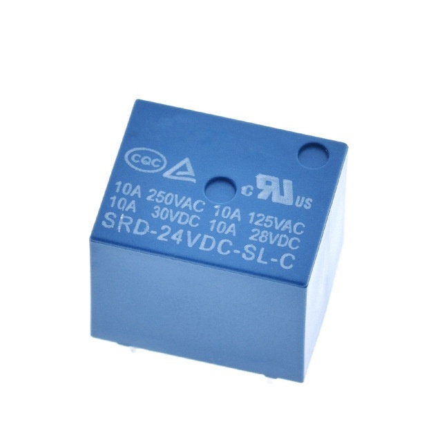 Relay 5 chân 5v 12v 24v 10a, rơ le 5 chân 10a loại tốt