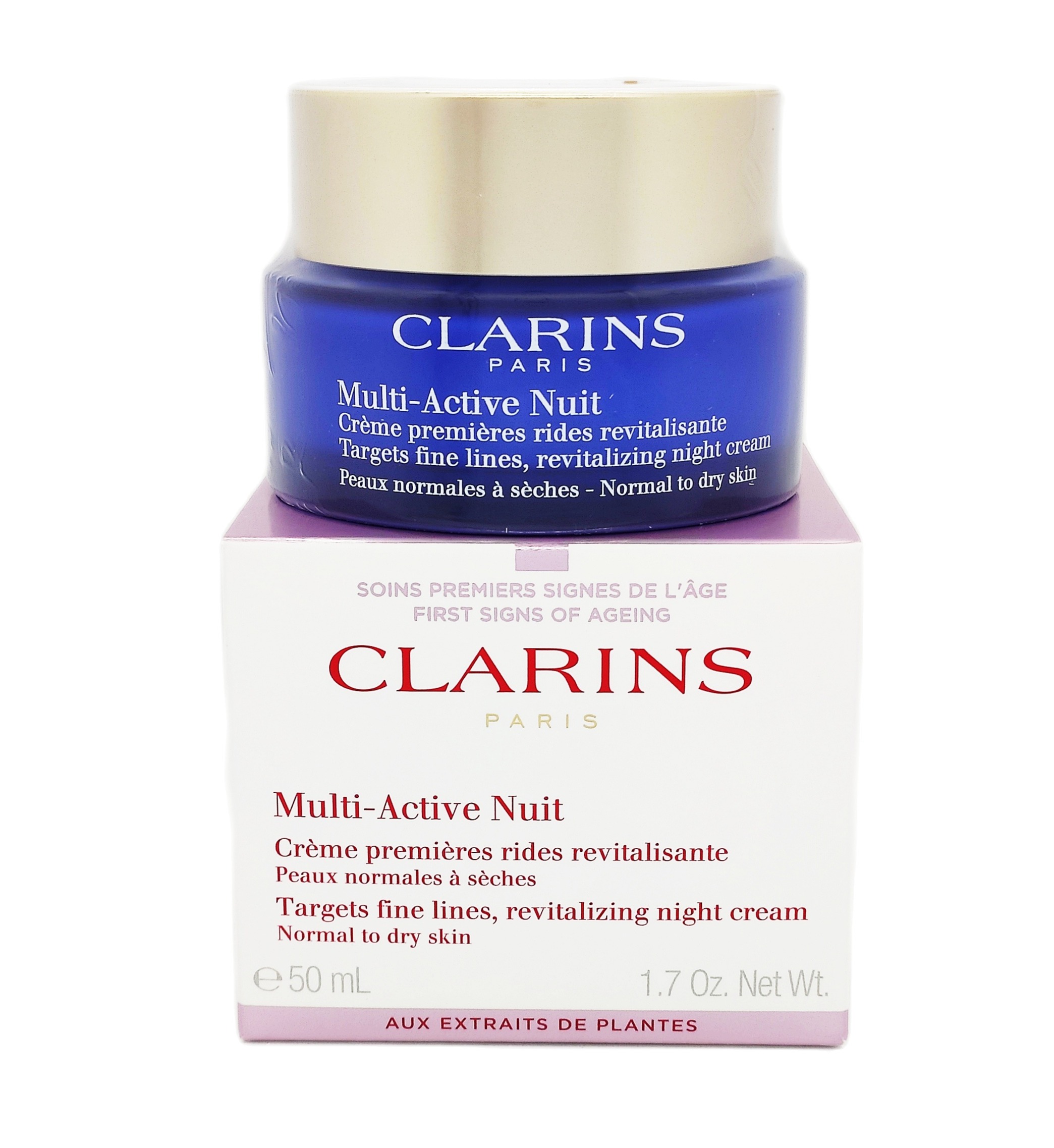 clarins multi active dry skin