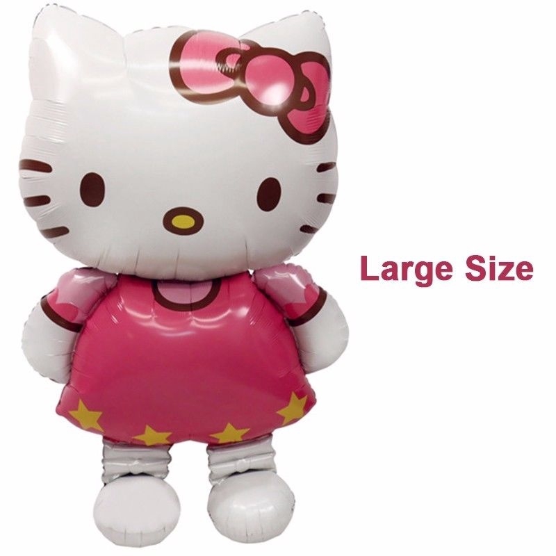 Bong bóng hình Hello Kitty 70*114cm