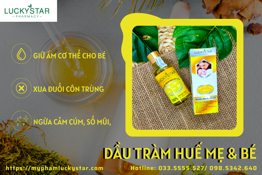 Tinh Dầu Tràm Lucky Star  50ml
