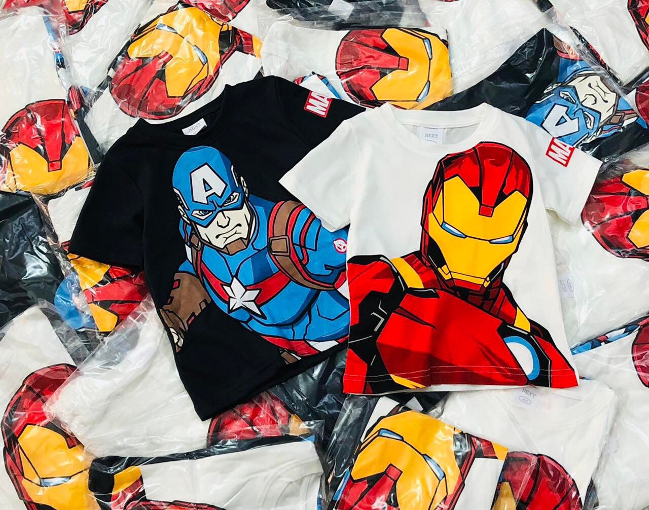 [HÀNG CÓ SẴN] SET 2 ÁO THUN MARVEL NEXT