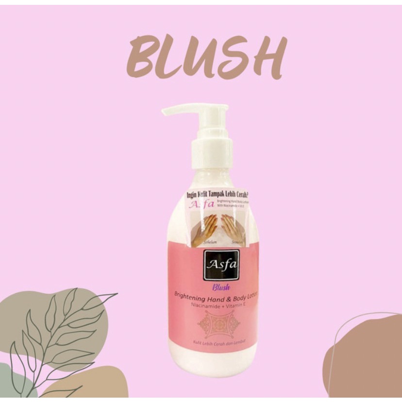 Asfa Brightening Body Lotion Niacinamide Dan Vitamin E 300ml Lazada