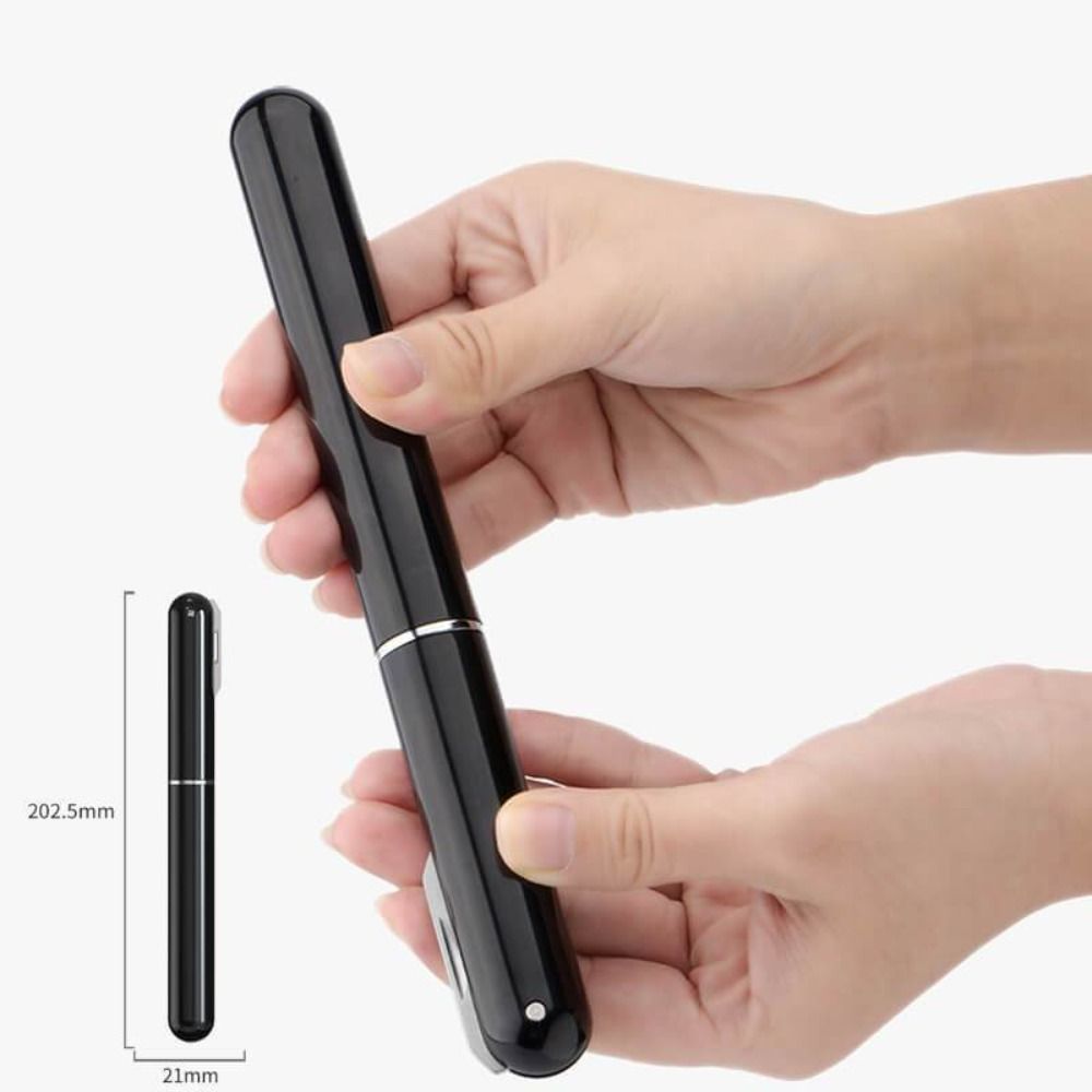 Cavatappi portatile a pressione d'aria LIPS con anello per il dito, perno in acciaio inox per rimuovere il tappo e taglia-capsule, apribottiglie tascabile
_voghion.com